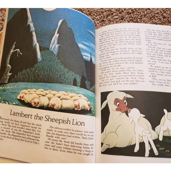 1970s Walt Disney Fantasy On Parade Illustrations Golden Press Childrens Stories - Picture 7 of 11